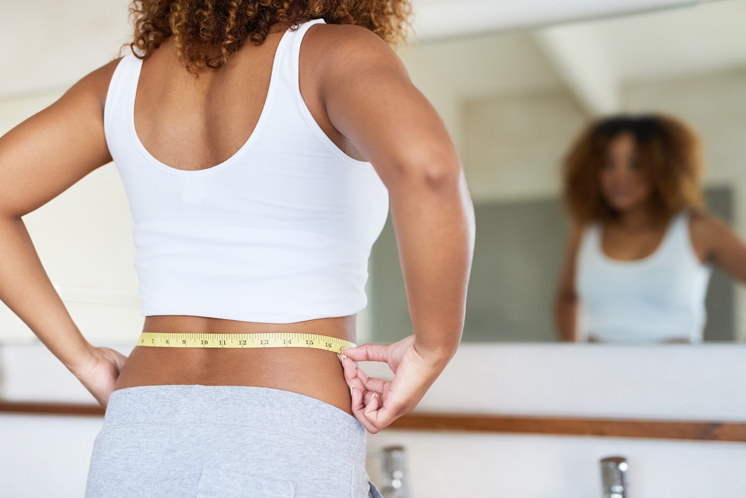 mirror-woman-tape-measure-bathroom-weight-loss-progress-results-home-person-measuring-waist-with-development-goal-health-diet-routine-improved-physical-health